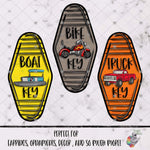 Load image into Gallery viewer, Vehicle Hotel Key Tag Design Bundle
