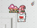 Load image into Gallery viewer, Watermelon Boho Gnome Over the Door Sitter Sublimation Design
