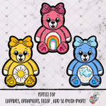 Load image into Gallery viewer, Weather Teddy Bear with Bow Design Bundle
