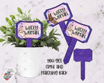 Load image into Gallery viewer, Witchy Woman Plant Garden Stake Design Bundle
