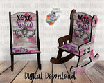 Load image into Gallery viewer, Y&#39;all Rocking Chair Sublimation Design
