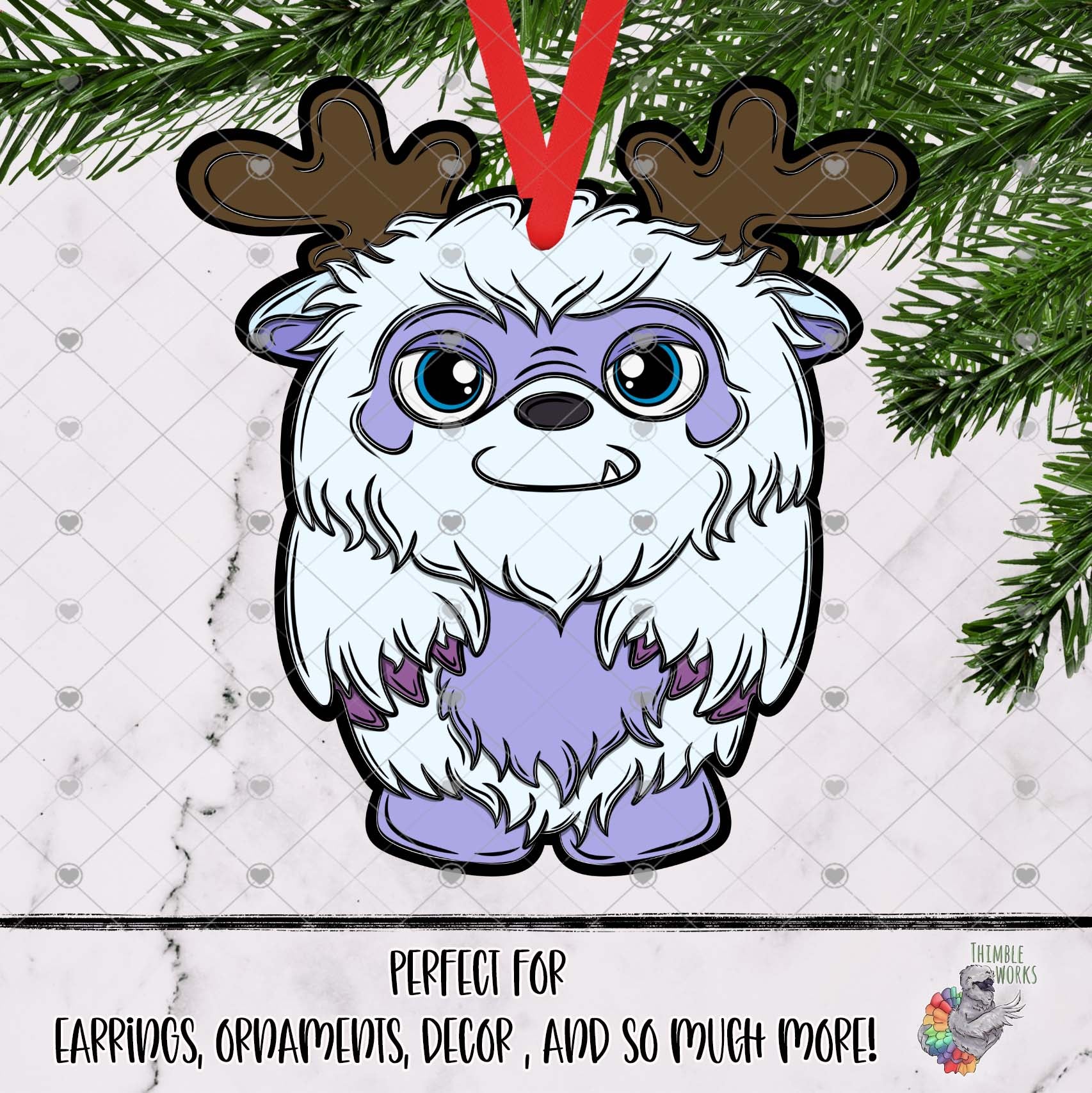Yeti Reindeer Gnome Design