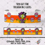 Load image into Gallery viewer, Zombie Candy Corn Cuff Bracelet Design
