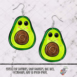 Load image into Gallery viewer, Cute Avacado Sublimation Design
