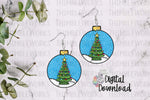 Load image into Gallery viewer, Ceramic Christmas Tree Bulb Sublimation Design
