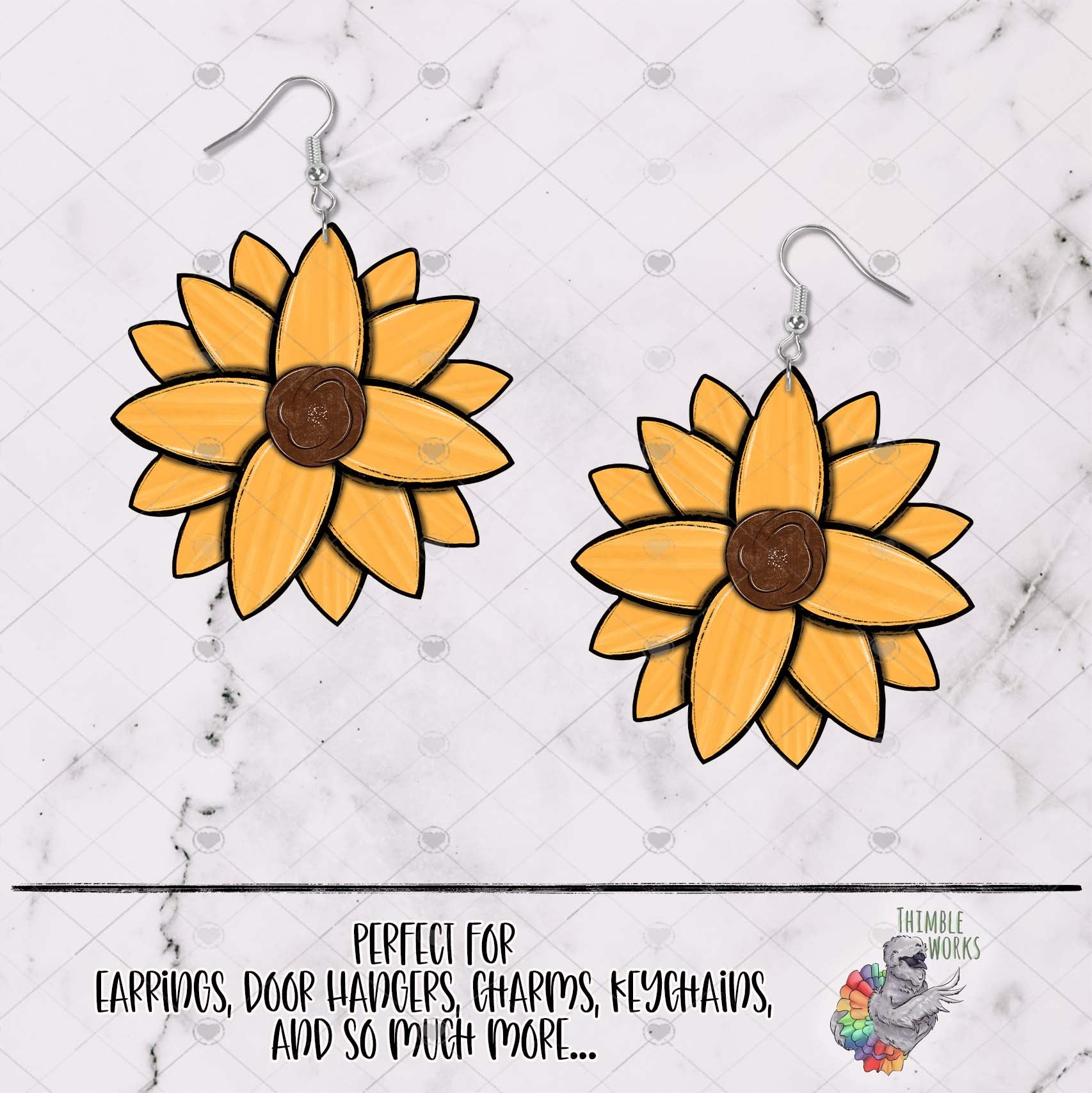 Sunflower Sublimation Design