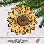 Load image into Gallery viewer, Sunflower Sublimation Design
