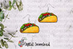 Load image into Gallery viewer, Taco Sublimation Design
